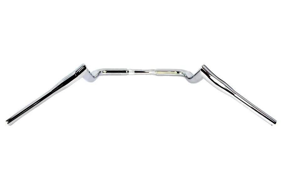 MCM 10 Inch Bagger Ape Style Handlebar Chrome for Harley Davidson FLHT (2014-2023) by MCM