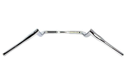 MCM 10 Inch Bagger Ape Style Handlebar Chrome for Harley Davidson FLHT (2014-2023) by MCM