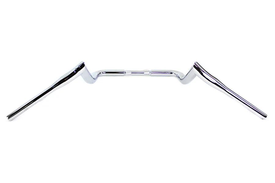 MCM 12 inch Bagger Ape Style Handlebar Chrome for Harley Davidson FLHT by MCM