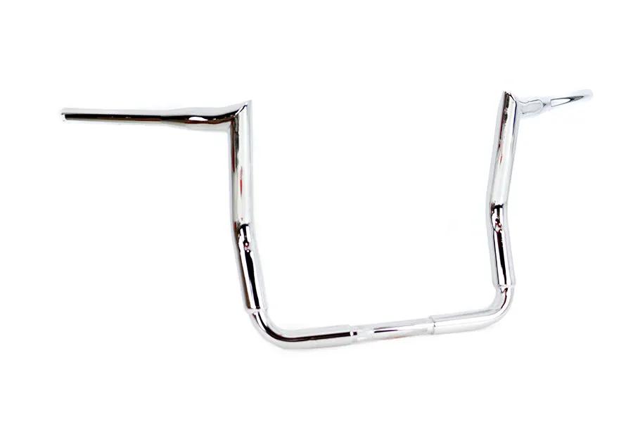 MCM 14 Inch Bagger Ape Style Handlebar Chrome for Harley Davidson FLHT by MCM