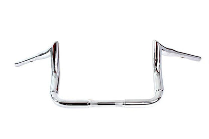 MCM 10 Inch Bagger Ape Style Handlebar Chrome for Harley Davidson FLTR by MCM