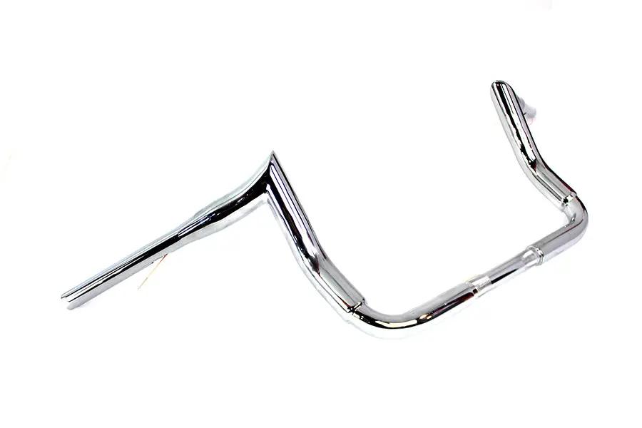 MCM 10 Inch Bagger Ape Style Handlebar Chrome for Harley Davidson FLTR by MCM
