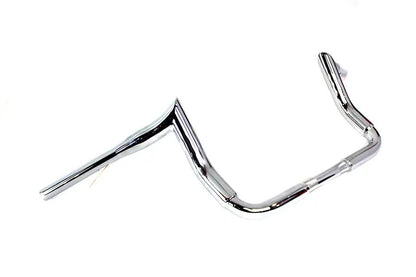 MCM 10 Inch Bagger Ape Style Handlebar Chrome for Harley Davidson FLTR by MCM