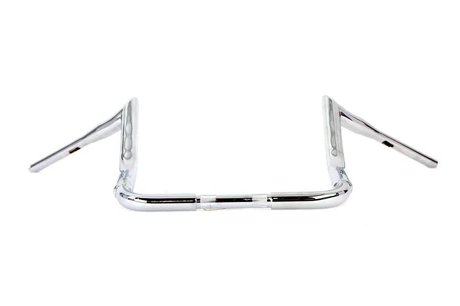 MCM 12 inch Bagger Ape Style Handlebar Chrome for Harley Davidson FLTR by MCM