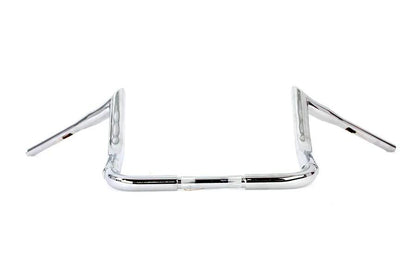 MCM 12 inch Bagger Ape Style Handlebar Chrome for Harley Davidson FLTR by MCM
