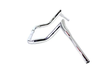 MCM 12 inch Bagger Ape Style Handlebar Chrome for Harley Davidson FLTR by MCM