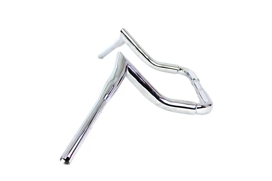 MCM 12 inch Bagger Ape Style Handlebar Chrome for Harley Davidson FLTR by MCM