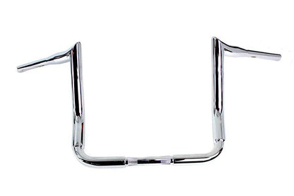 MCM 14 Inch Bagger Ape Style Handlebar Chrome for Harley Davidson FLTR Models by MCM