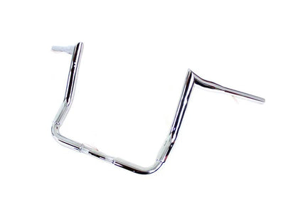 MCM 14 Inch Bagger Ape Style Handlebar Chrome for Harley Davidson FLTR Models by MCM