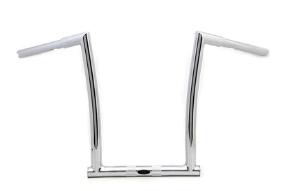 MCM 14 Inch ChiZeled Z-Bar Handlebar for Harley Davidson FLTR Models by MCM