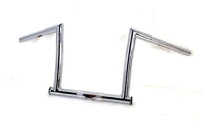 MCM 12 inch ChiZeled Z-Bar Handlebar for Harley Davidson FLTR Models by MCM