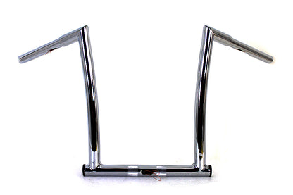 MCM 12 Inch ChiZeled Z-Bar Handlebar for Harley Davidson FLTR Models by MCM