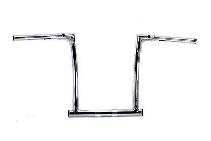 MCM 12 Inch ChiZeled Z-Bar Handlebar for Harley Davidson FLTR Models by MCM