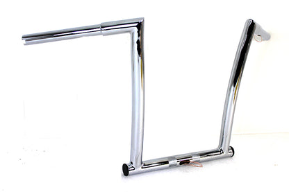 MCM 12 Inch ChiZeled Z-Bar Handlebar for Harley Davidson FLTR Models by MCM