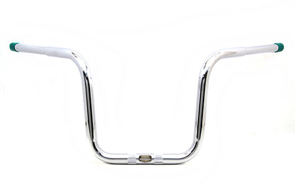 MCM 12 Inch Tall Boy Handlebar Chrome for Harley Davidson FLTR Models by MCM
