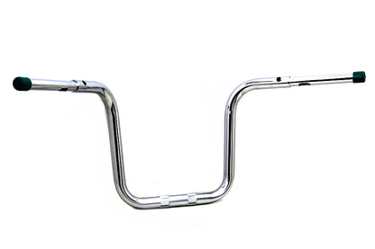 MCM 12 Inch Tall Boy Handlebar Chrome for Harley Davidson FLTR Models by MCM