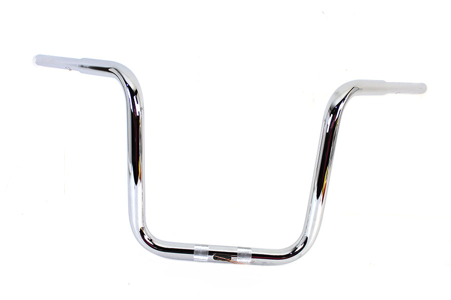 MCM 14 Inch Tall Boy Handlebar Chrome for Harley Davidson FLTR Models by MCM