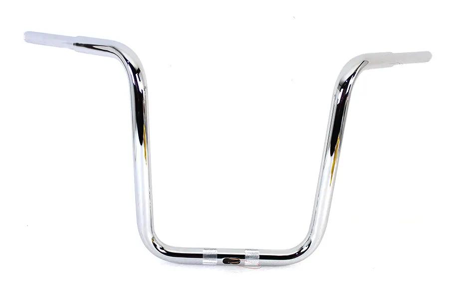 MCM 16 Inch Tall Boy Handlebar Chrome for Harley Davidson FLTR Models by MCM