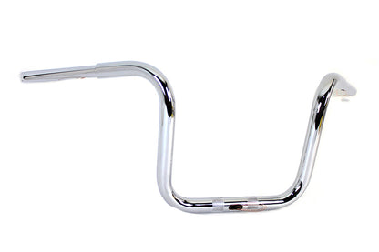 MCM 12 Inch Fat Ape Handlebar with Indents Chrome for Harley Davidson FLTR (2015-2024) by MCM