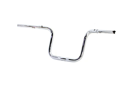 MCM 12 Inch Fat Ape Handlebar with Indents Chrome for Harley Davidson FLTR (2015-2024) by MCM