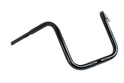 MCM 12 Inch Tall Boy Handlebar for Harley Davidson FLTR Models - Black, Part Number 20271B by MCM