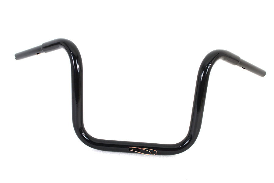 MCM 12 Inch Fat Ape Handlebar with Indents for Harley Davidson FLTR Models by MCM