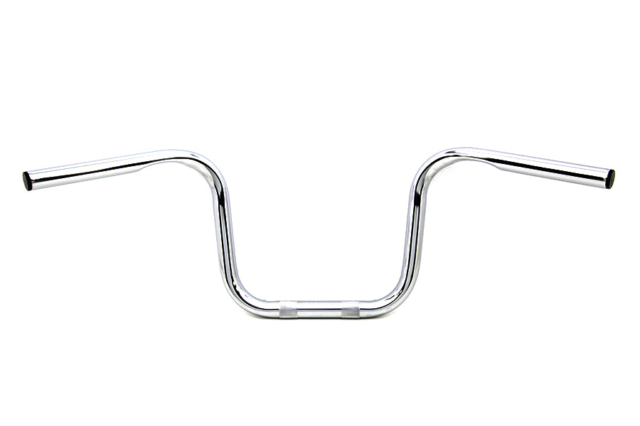 MCM 8.5 Inch Mini Ape Hanger Handlebar with Indents for Harley Davidson XL Models by MCM