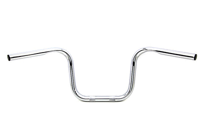 MCM 8.5 Inch Mini Ape Hanger Handlebar with Indents for Harley Davidson XL Models by MCM