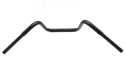 Ultima 12 Inch Tall Boy Handlebar Black for Harley Davidson FLTR by Ultima