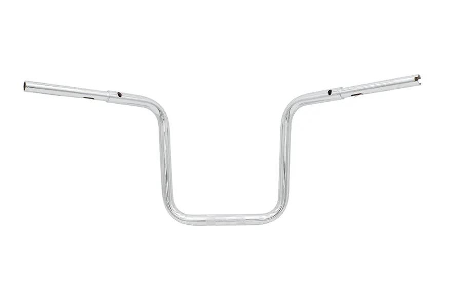 Ultima 14 Inch Tall Boy Handlebar Chrome for Harley Davidson FLTR Models by Ultima
