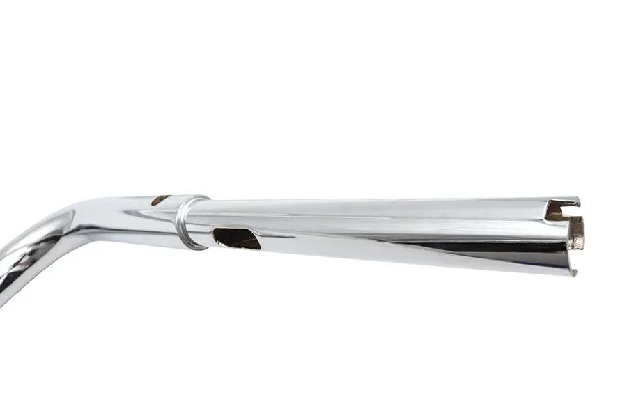 Ultima 14 Inch Tall Boy Handlebar Chrome for Harley Davidson FLTR Models by Ultima