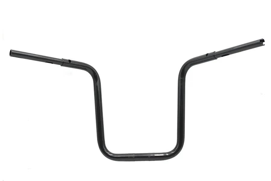 Ultima 16 inch Tall Boy Handlebar Black for Harley Davidson FLTR (Part #50-356) by Ultima