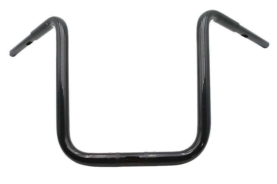 Ultima 16 inch Tall Boy Handlebar Black for Harley Davidson FLTR (Part #50-356) by Ultima