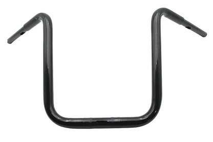 Ultima 16 inch Tall Boy Handlebar Black for Harley Davidson FLTR (Part #50-356) by Ultima