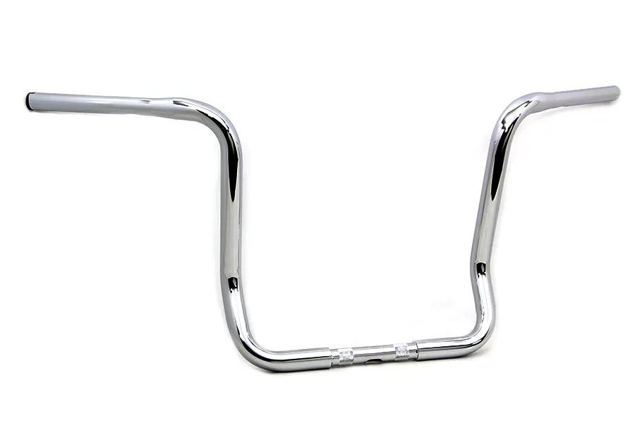 MCM 16 Inch Bagger Ape Style Handlebar for Harley Davidson FLT Models (Part No. H31-0240S-16) by MCM