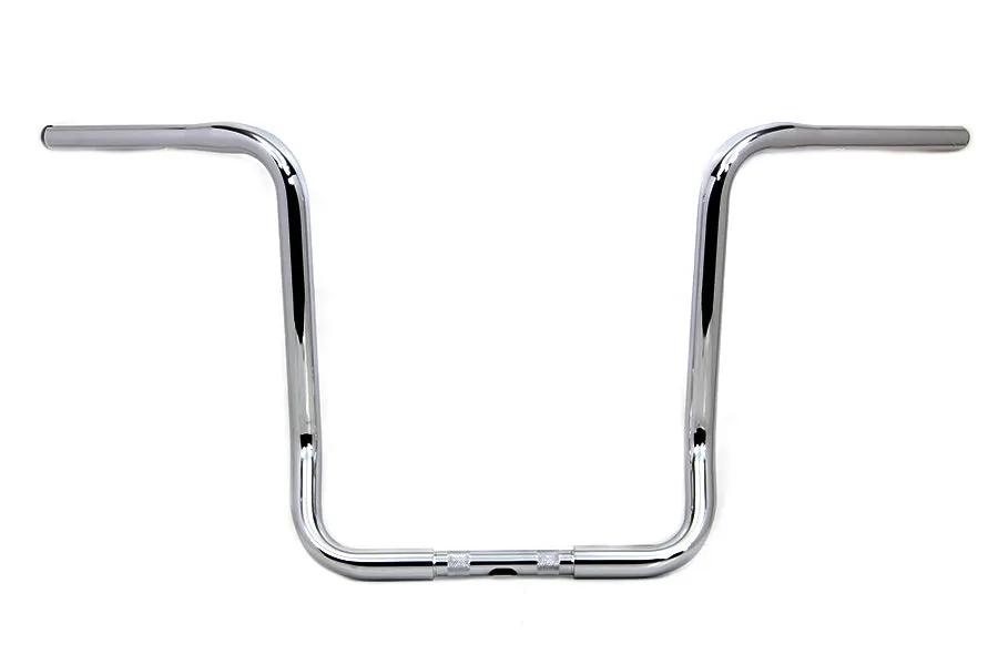 MCM 18 Inch Bagger Ape Style Handlebar for Harley Davidson FLT Models - Part Number H31-0240S-18 by MCM