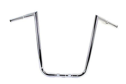 MCM 18 Inch Ape Hanger Z Handlebar Chrome for Harley Davidson FLTR Models by MCM