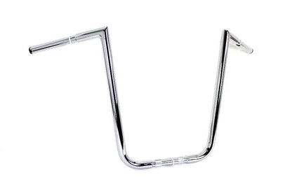 MCM 18 Inch Ape Hanger Z Handlebar Chrome for Harley Davidson FLTR Models by MCM