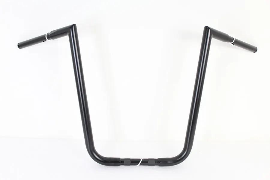 MCM 096829 18 inch Ape Hanger Z Handlebar for Harley Davidson FLTR - Black by MCM
