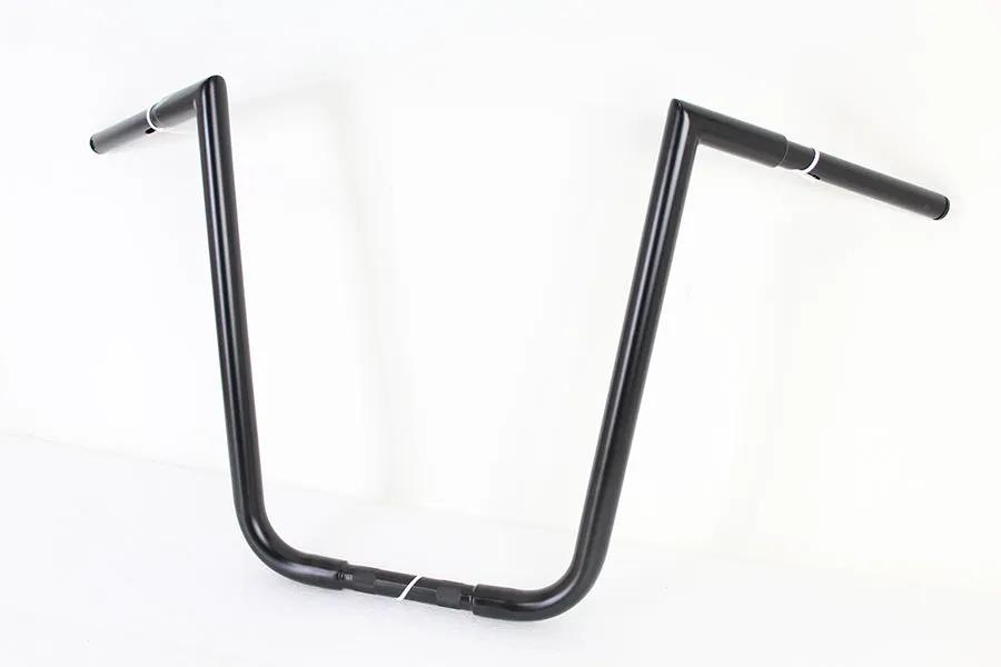 MCM 096829 18 inch Ape Hanger Z Handlebar for Harley Davidson FLTR - Black by MCM