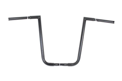 MCM 096829 18 inch Ape Hanger Z Handlebar for Harley Davidson FLTR - Black by MCM