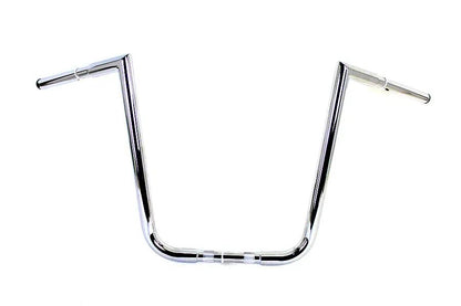 MCM 16 Inch Ape Hanger Z Handlebar Chrome for Harley Davidson FLTR Models by MCM