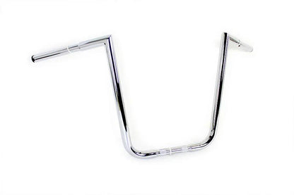 MCM 16 Inch Ape Hanger Z Handlebar Chrome for Harley Davidson FLTR Models by MCM