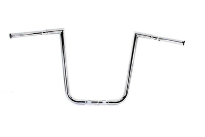 MCM 16 Inch Ape Hanger Z Handlebar Chrome for Harley Davidson FLTR Models by MCM