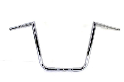 MCM 14 Inch Ape Hanger Z Handlebar Chrome for Harley Davidson FLTR Models by MCM
