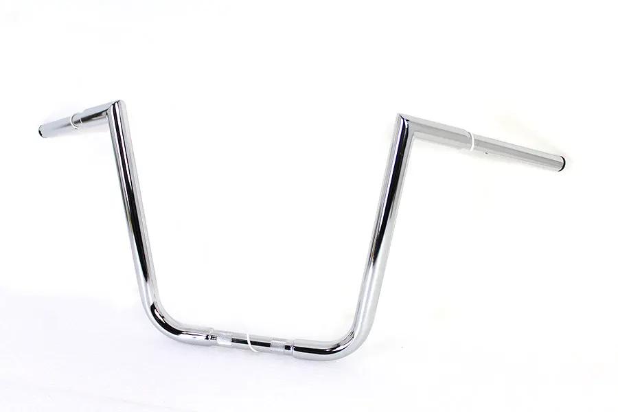 MCM 14 Inch Ape Hanger Z Handlebar Chrome for Harley Davidson FLTR Models by MCM