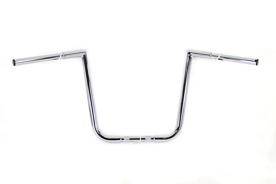 MCM 14 Inch Ape Hanger Z Handlebar Chrome for Harley Davidson FLTR Models by MCM