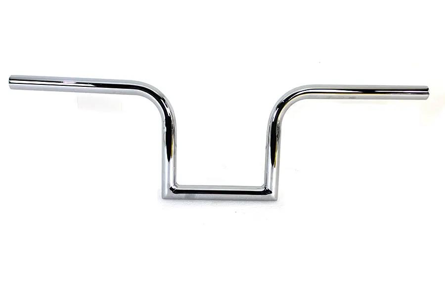 MCM 8 inch Ape Hanger Z Handlebar Chrome for Harley Davidson FXST Models by MCM