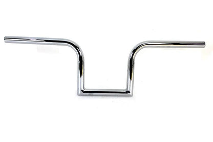 MCM 8 inch Ape Hanger Z Handlebar Chrome for Harley Davidson FXST Models by MCM