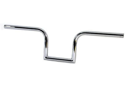 MCM 8 inch Ape Hanger Z Handlebar Chrome for Harley Davidson FXST Models by MCM